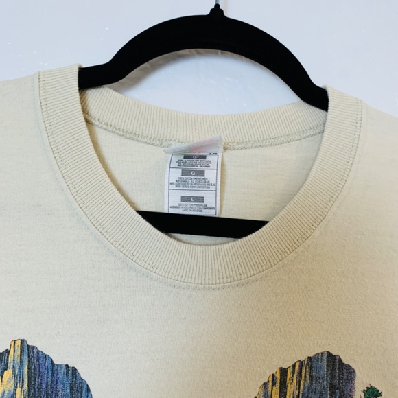 Vintage Crop Top Large Wolf Theme Wolves Reno Nevada - Picture 4 of 16